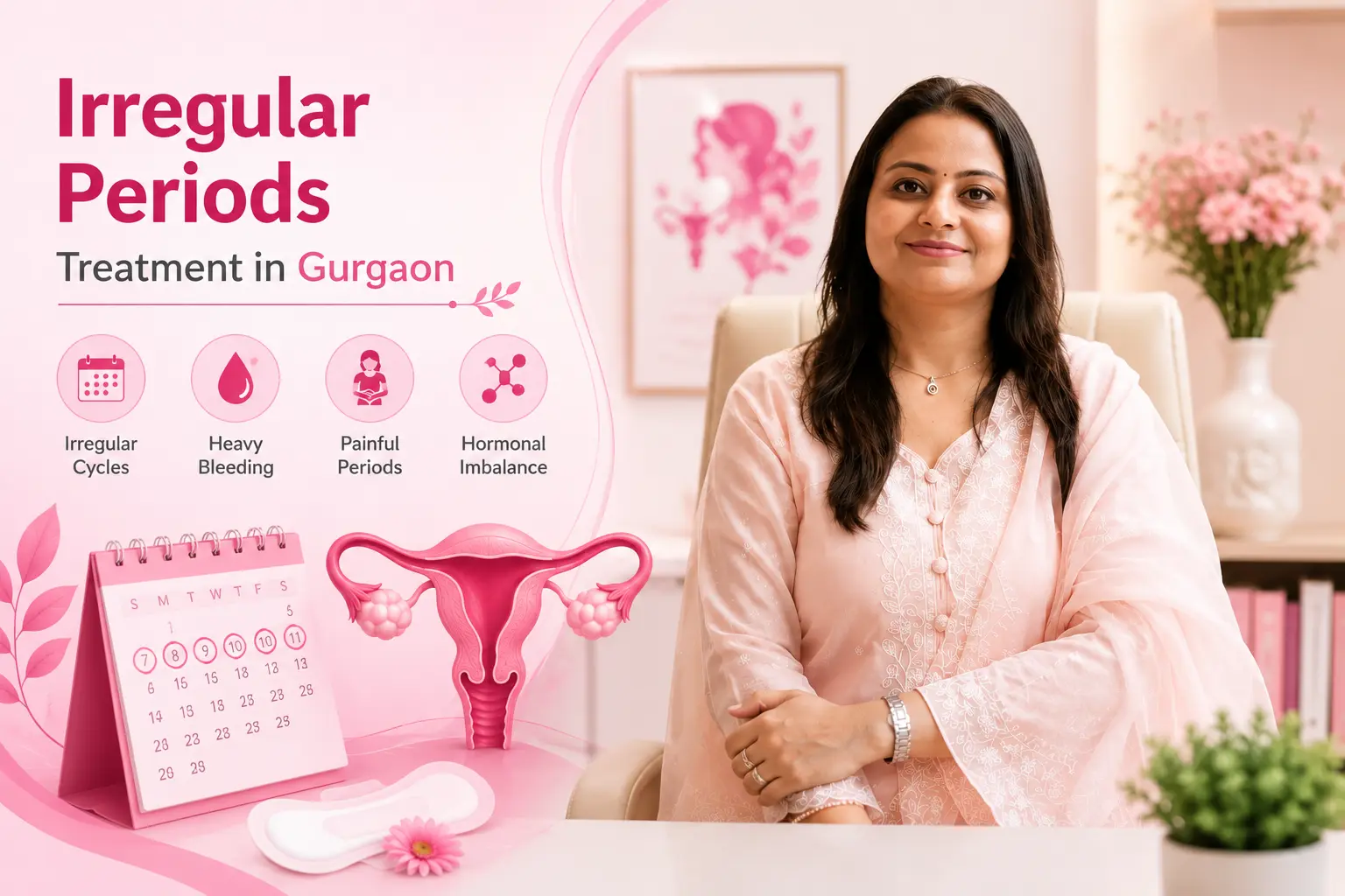 irregular periods and pregnancy treatment in Gurgaon